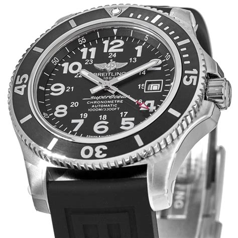 breitling a17392d7|breitling superocean 44 rubber strap.